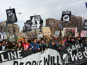Photo from Occupy Wall Street, courtesy Osha Karow via Twitter