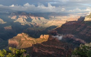 Grand Canyon South Rim from Powell Point. Photo by Tuxyso - Own work. Licensed under Creative Commons Attribution-Share Alike 3.0 via Wikimedia Commons.