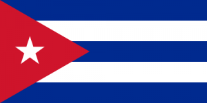 Cuban flag. By Madden (public domain) via Wikimedia Commons