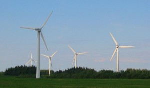 Wind turbines, Vendsyssel, Denmark. Photo by Tomasz Sienicki  (Own work) [CC-BY-SA-1.0, GFDL or CC-BY-SA-3.0], via Wikimedia Commons