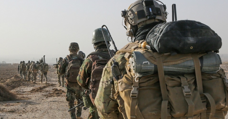 American Special Forces in Kandahar Province, Afghanistan, January 1, 2014. (Photo: US Army/Sergeant Bertha A. Flores)