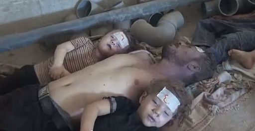 Syria civil war victims. Photo: By محمد السعيد (https://www.youtube.com/watch?v=yp_Ju6742Z0) [CC BY 3.0], via Wikimedia Commons 